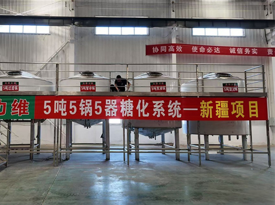 陆河精酿啤酒设备厂—5吨精酿啤酒设备—新疆项目